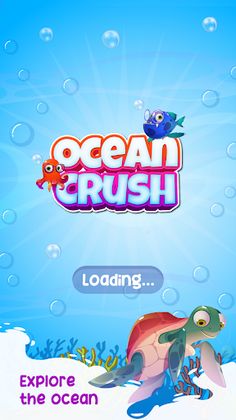 Ocean Crush Game - Match 3 - Screenshot 2