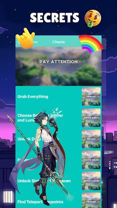 Guide, Gem Codes & Maps for GI - Screenshot 4