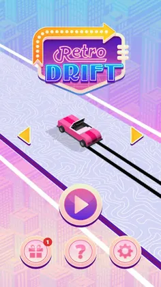 Retro Drift - Screenshot 1