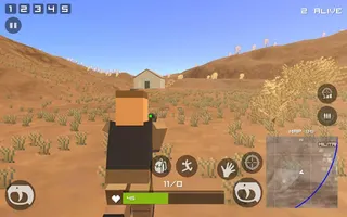 Grand Pixel Royale Battle 3D - Screenshot 1