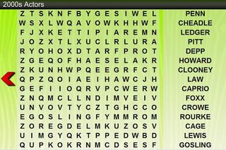 Word Search People (Popular) - Screenshot 1