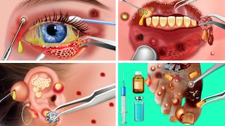 Eye ASMR Makeup Salon Games - Screenshot 1