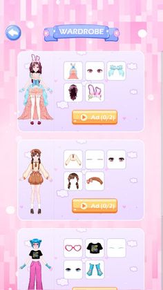 Anime Fashion - Doll Dress Up - Screenshot 4