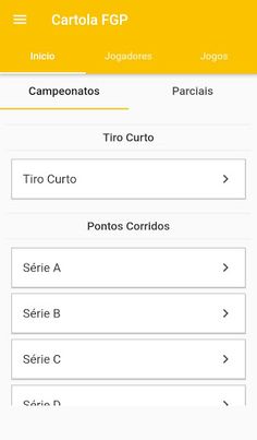Cartola Fifa Golden Play - Screenshot 3