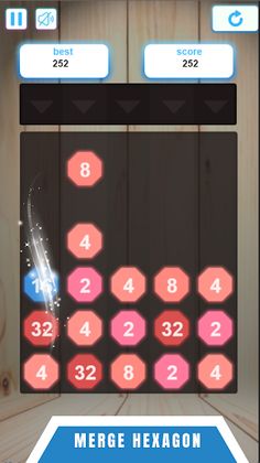 Hexa merge - Screenshot 3