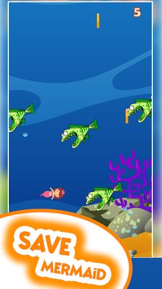 mermaid ve shark Adventures - Screenshot 4