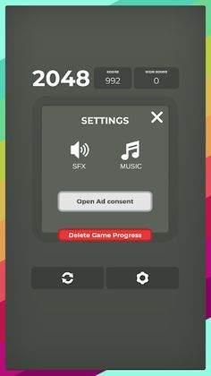 2048 Puzzle Game - Screenshot 3