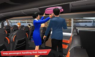 Waitress Coach Bus Simulator - Screenshot 2