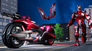 Flying Bike Robot Transform - Screenshot 2