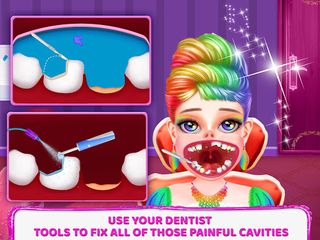 Dentist ASMR Salon Girl Games - Screenshot 2