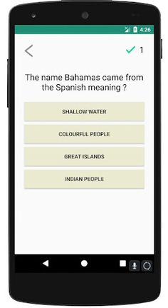 Bahamian IQ Quiz - Screenshot 2