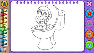 Toilet Monster Skibydi Paint - Screenshot 3