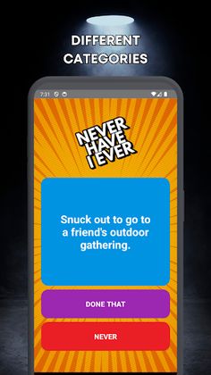 Never Have I Ever - Fun Game - Screenshot 3