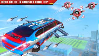 Flying limo car: Police robots - Screenshot 2