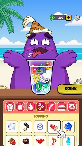 Santa Boba Tea: Grimace Shake - Screenshot 3