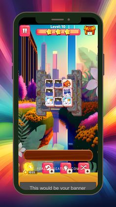 Triple Cats Tiles Match Game - Screenshot 1