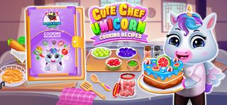 Cute Chef Unicorn Cook Recipes - Screenshot 1