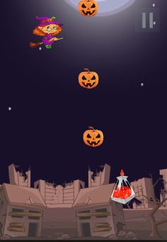 Halloween Witch Game - Screenshot 2