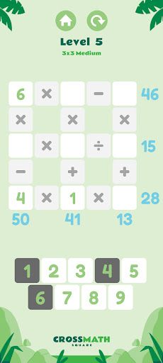 Cross Math Square - Screenshot 2