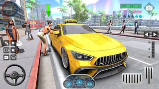 US City Taxi Driving Simulator - Screenshot 1