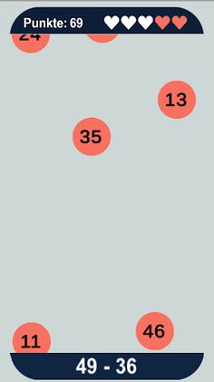 Raining Numbers - Screenshot 1