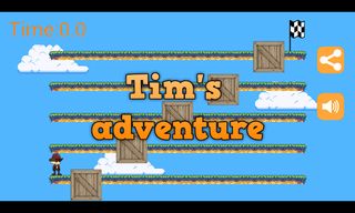 Arcade platformer: Tim's adve - Screenshot 1