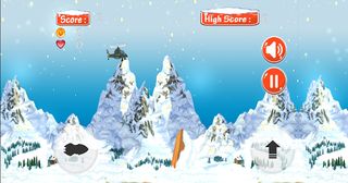 Helicopter War On Snow Mountai - Screenshot 1