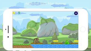 Rock Man Runner - Screenshot 1