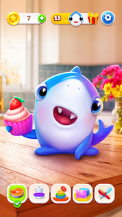 My Shark - AR Virtual Pet Game - Screenshot 2