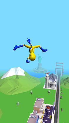 Ragdoll Bone: Fly & Break - Screenshot 1
