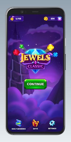 Jewels Classic: Diament Game - Screenshot 1
