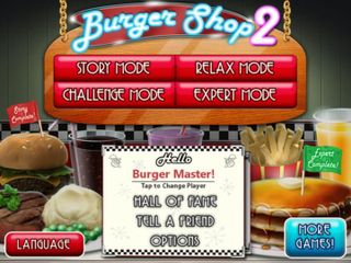 Burger Shop 2 Deluxe - Screenshot 1