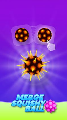 Merge kawaii Idle Squishy Ball - Screenshot 1
