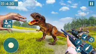 Wild SUV Dino Hunter Gun Games - Screenshot 2
