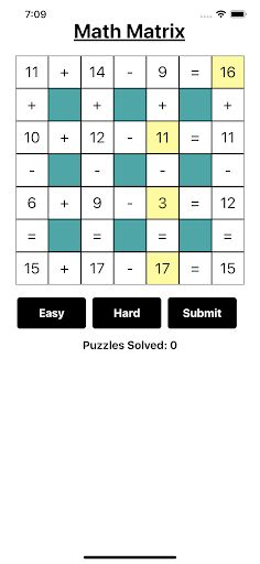Math Matrix - Screenshot 2