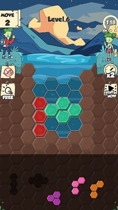 Rescue Block: Hexa puzzle game - Screenshot 4