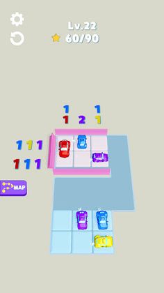 Color Car Parking - Screenshot 2
