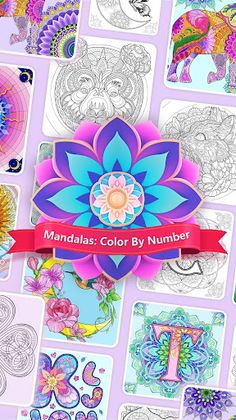 Mandalas: Color By Number - Screenshot 1