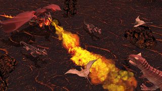 Dragon vs Dinosaur: Epic War - Screenshot 2