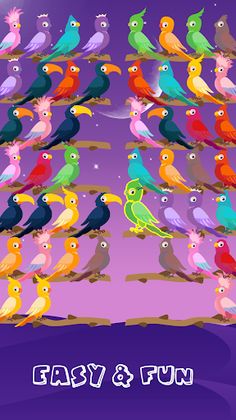 Bird Sort Puzzle - Color Sort - Screenshot 2