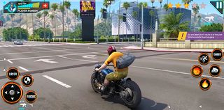Indian Gangster :3D bike Drive - Screenshot 1