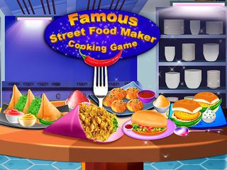 Indian Street Food Cooking Fun - Screenshot 1