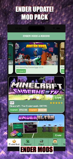 Enderite Mods for Minecraft PE - Screenshot 3