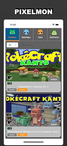 Pixelmon Mods for Minecraft PE - Screenshot 3