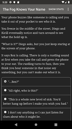 The Fog Knows Your Name - Screenshot 4