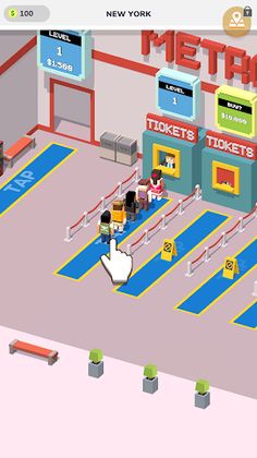 Idle Subway Tycoon - Play Now! - Screenshot 2