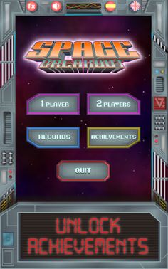 Space Breakout - Arkanoid Retr - Screenshot 1