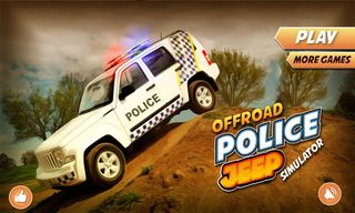 Offroad Police Jeep Simulator - Screenshot 2
