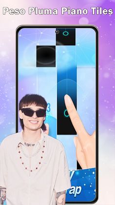 peso pluma piano Tiles game - Screenshot 1