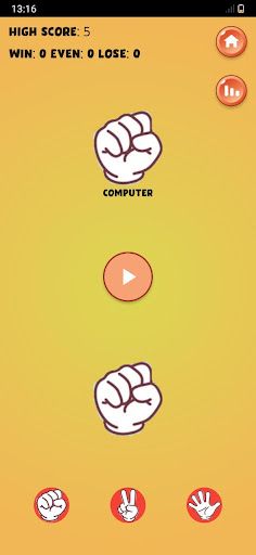 Compete Rock Paper Scissors - Screenshot 2